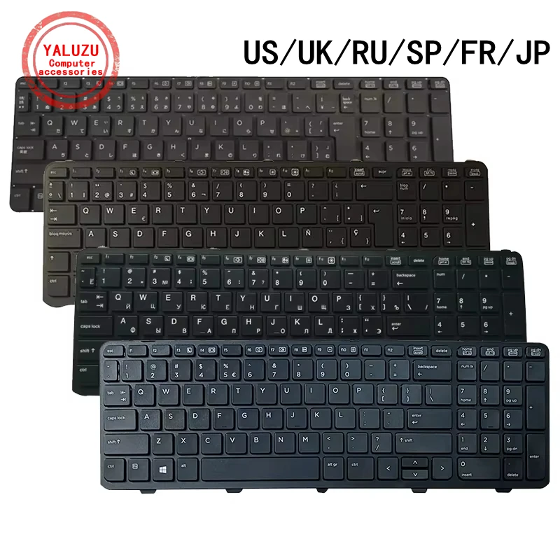 US/UK/RU/SP/FR/JP NOWA klawiatura do laptopa HP ProBook 450 G0 450 G1 450 G2 455 G1 455 G2 470 G1 768787-001