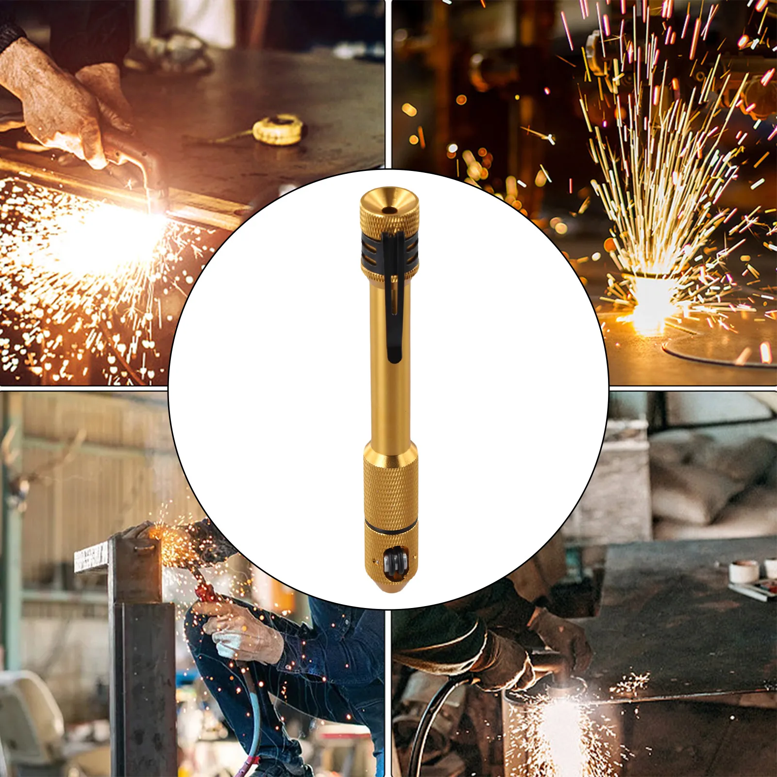 

Для 1 шт. для сварочной ручки TIG, держатель стержня, инструмент для 1 0 мм, 3 2 мм, подача проволоки, эргономичный дизайн для прецизионного управления