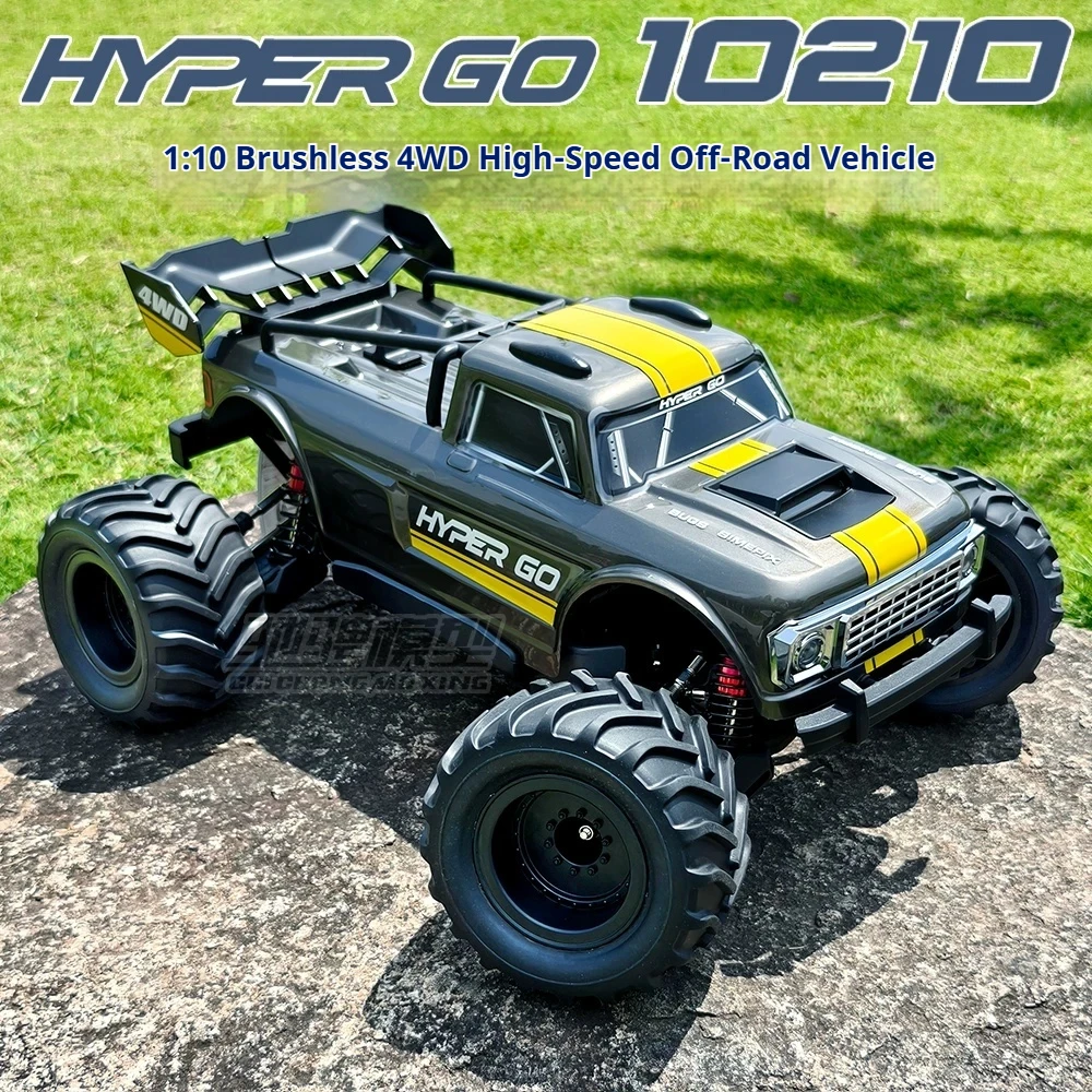 New MJX Hyper Go Remote Control High Speed Car 10210 Brushless 4wd Off Road Climbing Drift Monster Rc Truck Model Car Adult Gift