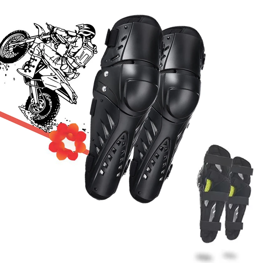 

Motorcycle Knee Pads Protective Gear Motocross Items Moto motorbike Keep WRAM Leg Cover protector MTB for men's and women's