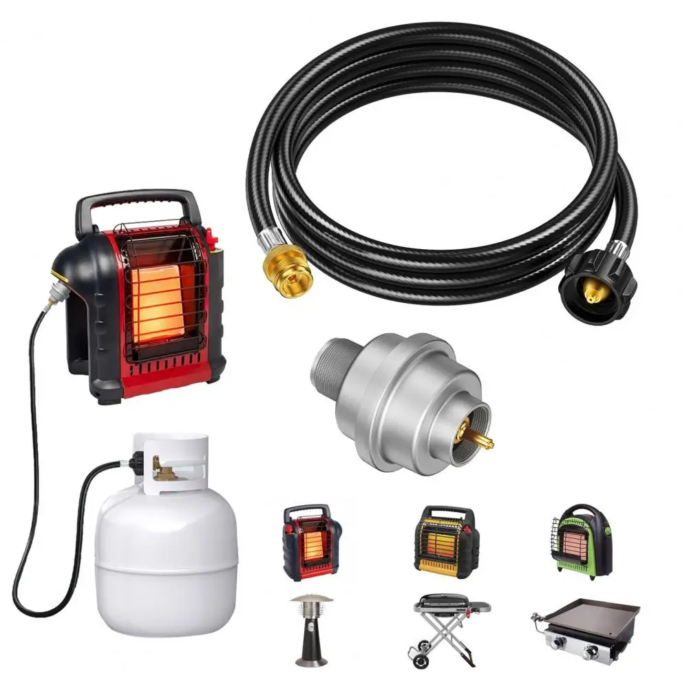 

Сменный разборный топливный фильтр для пропана F273699 с 6-футовым адаптерным шлангом для пропана, подходит для баллонов с пропаном объемом 1-20 фунтов.