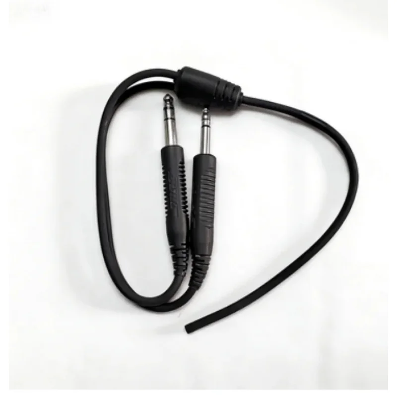 90% New Headphone Cable For Bose A20 Aviation Noise-Cancelling Headphones 6PIN Dual Plug