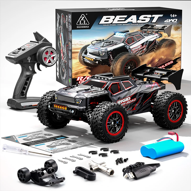 ZLL SG316 MAX/PRO 1:16 High Speed Drift Racing Car 80KM/H Or 40KM/H Brushless Motor 4WD RC Car Off Road Car Toys For Kids Gifts