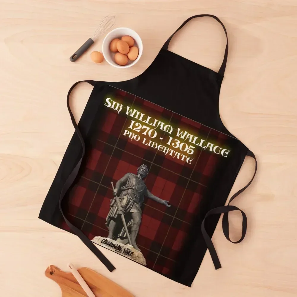 

A Scottish Hero by Caledonian Style Apron Men gift For Home Accessories Christmas gift with pockets Apron