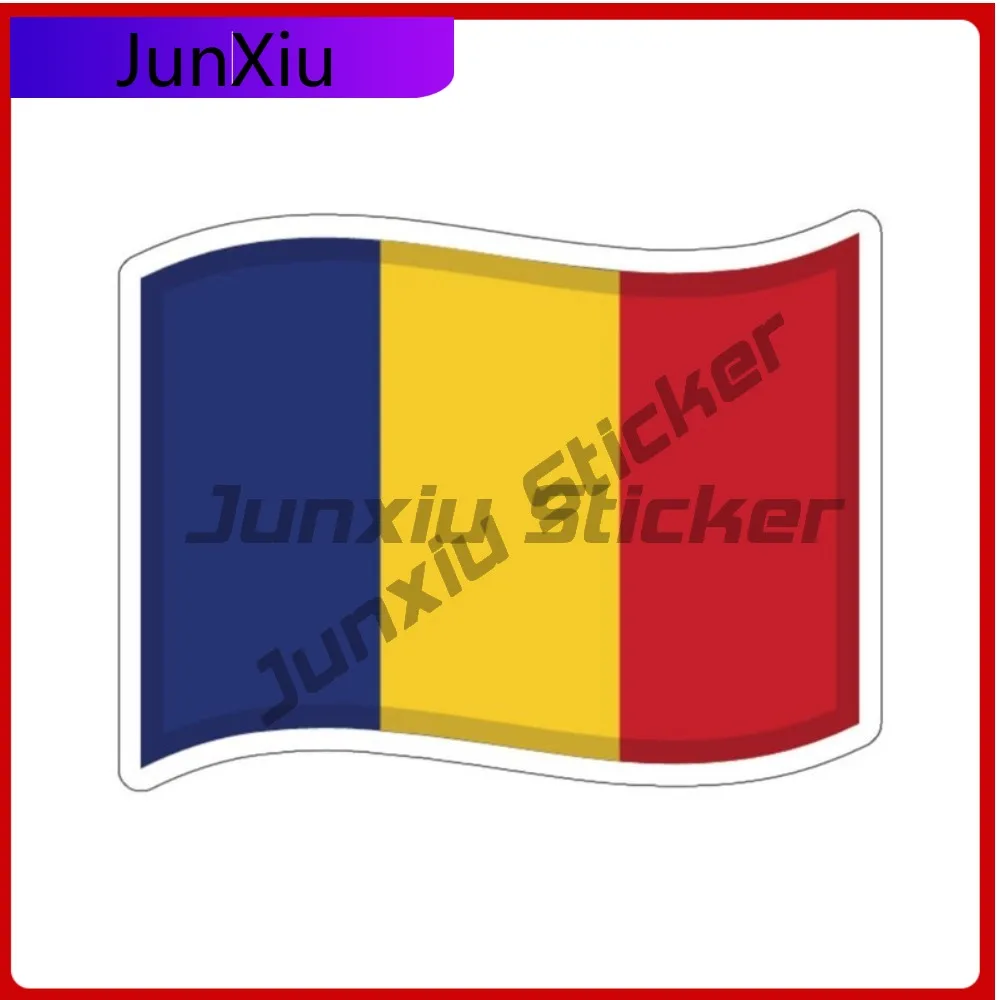 

Romania Flag Romanian Waterproof Sticker Styling Decoration For Window Motorcycle Bumper Truck Pickup Camper Laptop Phone/phone