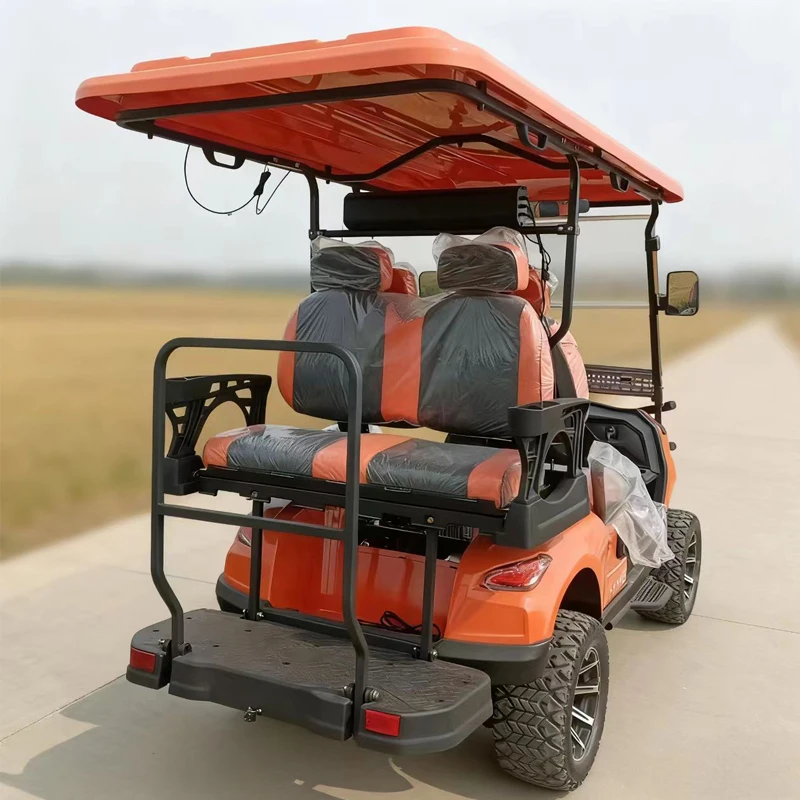 أفضل البائعين الأكثر شعبية جديد وصول سبائك الألومنيوم الإطار ، مقاومة للتآكل والصدأ 2/8 مقعد 4000 واط/7000 واط 48 فولت/72 فولت عربة جولف #3