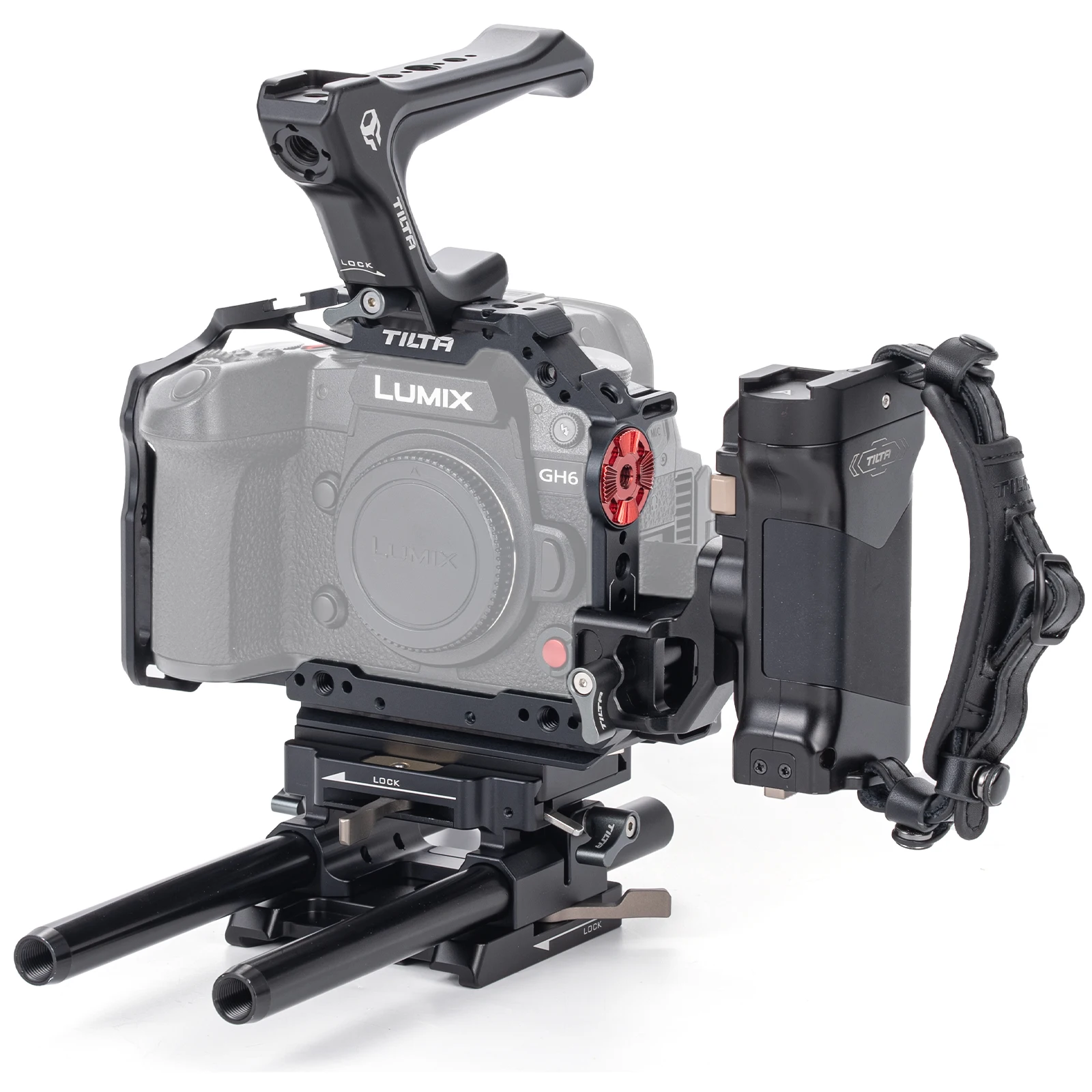 TILTA LUMIX GH6/GH7 TA-T15-B-B Full Camera Cage for Panasonic GH6 Pro Kit Black SLR Micro Single Camera Accessories Protection