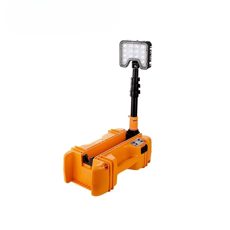 Portable retractable dimmable waterproof high brightness high color work light
