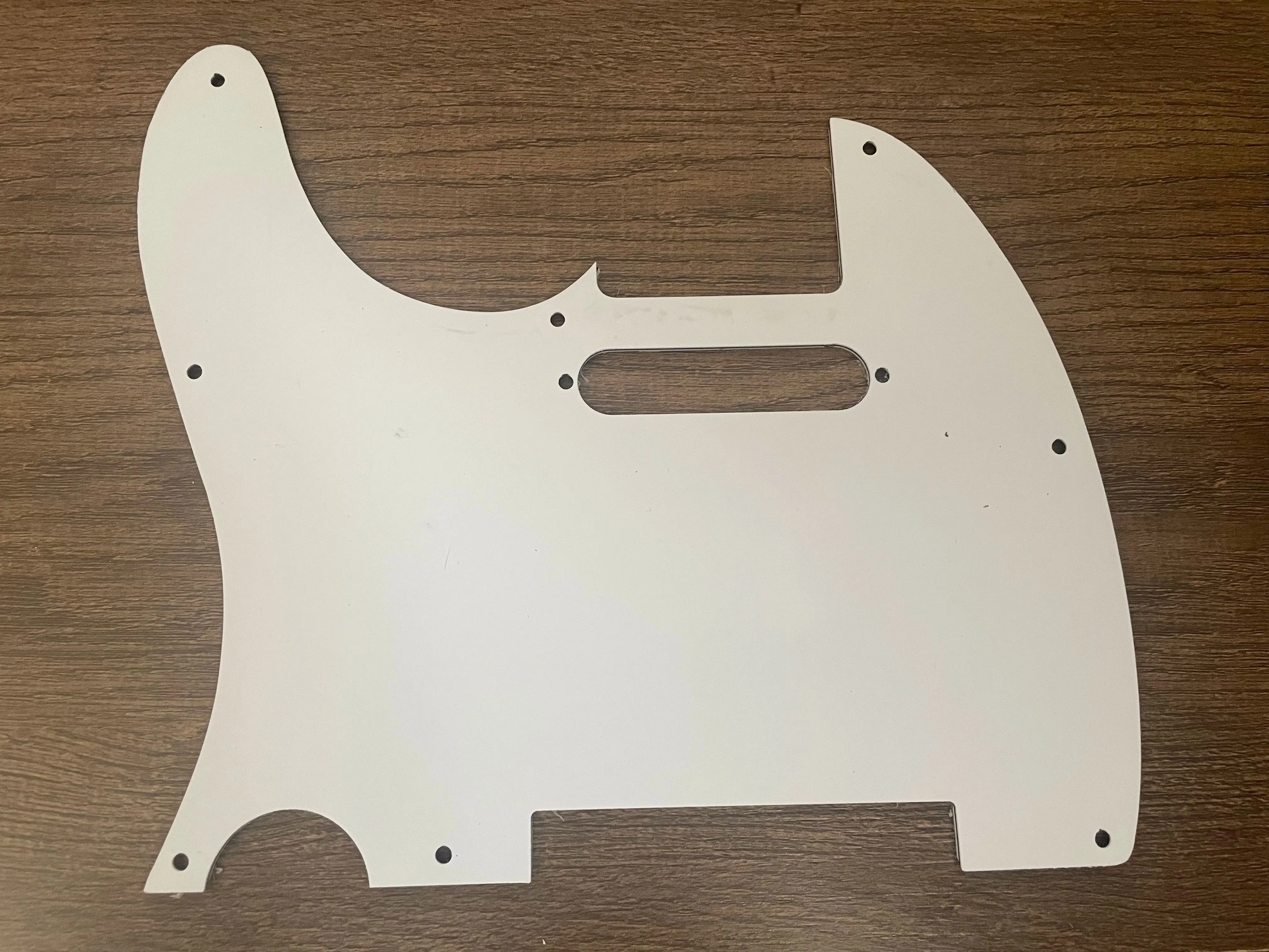 3Ply Aged Pearloid Guitar Pickguard White Peal T-ele Style Guitar Pickguard Aged Musical Instrument Guitar Parts Accessories