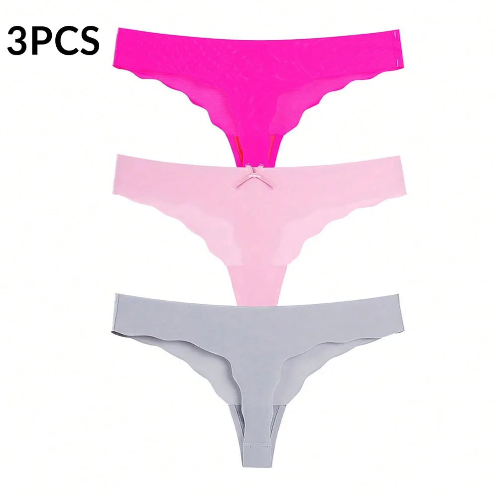 Low-waisted Seamless Women Shapers High Waist Control Knickers Pants Pantie Briefs Body Shapewear Lady Underwear 3pcs