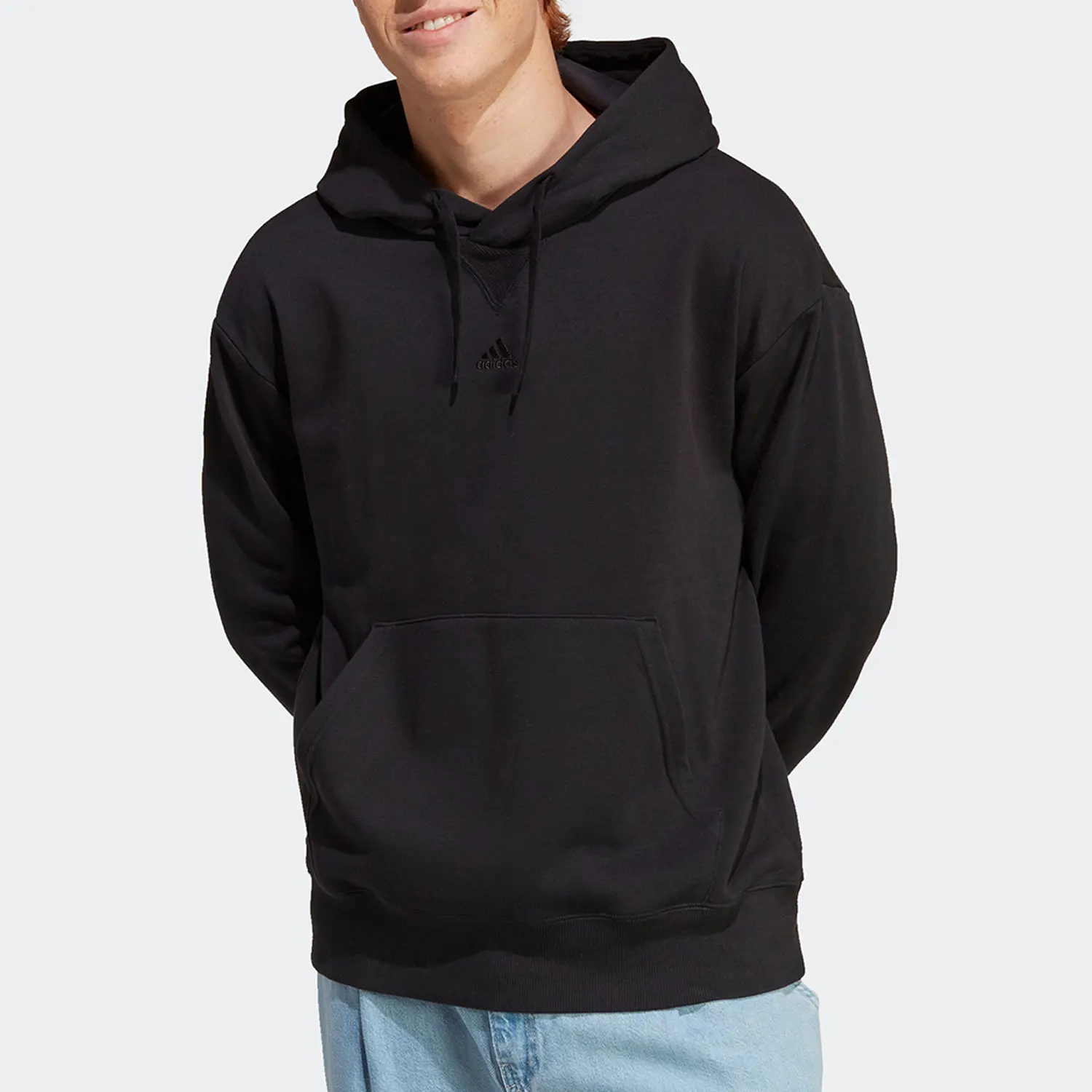 

Adidas подлинная новая мужская свободная спортивная толстовка с капюшоном и длинными рукавами IC9758