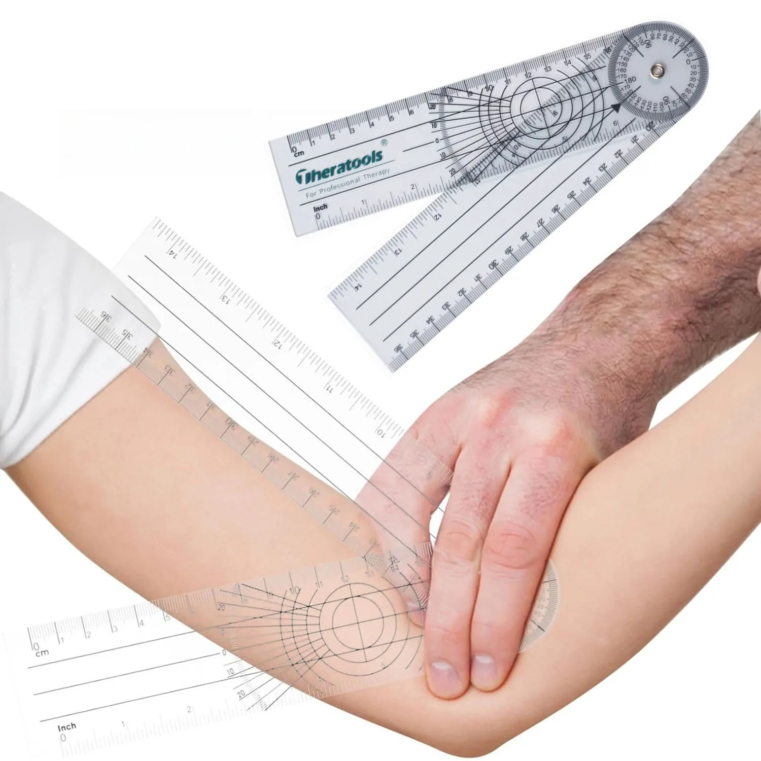 

0-140mm 360 Degree Goniometer Angle Medical Spinal Angle Ruler Angle Inclinometer Ruler Protractor Angl finder Measuring Tools