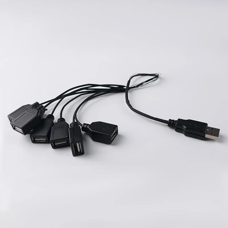 Muliti-effects Led Light Usb Hub Cable For  Blocks Buliding