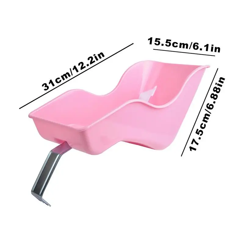 1pcs Kids Bike Seat Post Doll Seat With Entrainment Pink Baby Doll Cycle Seat Decorate Attachment For Dolls Toys Accessories