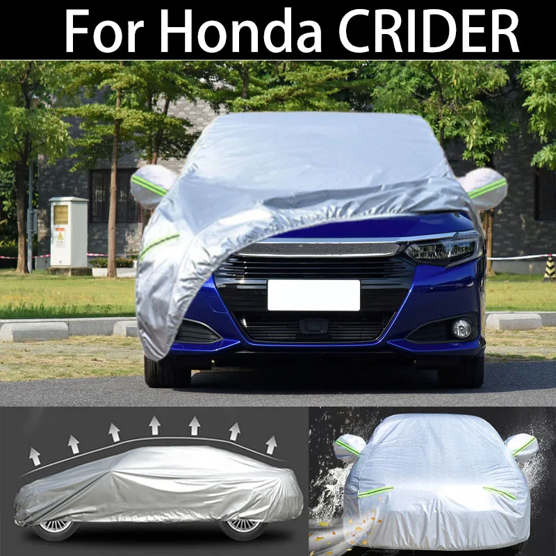 

For Honda CRIDER winter Car Cover Dustproof Outdoor Indoor UV Snow Resistant Sun rain Protection waterproof hail cover for car