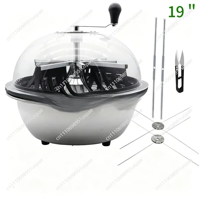 Manual Sprout Trimmer with Stainless Steel Blades for Twisted Rotary Cutting Transparent Dome Trimmer