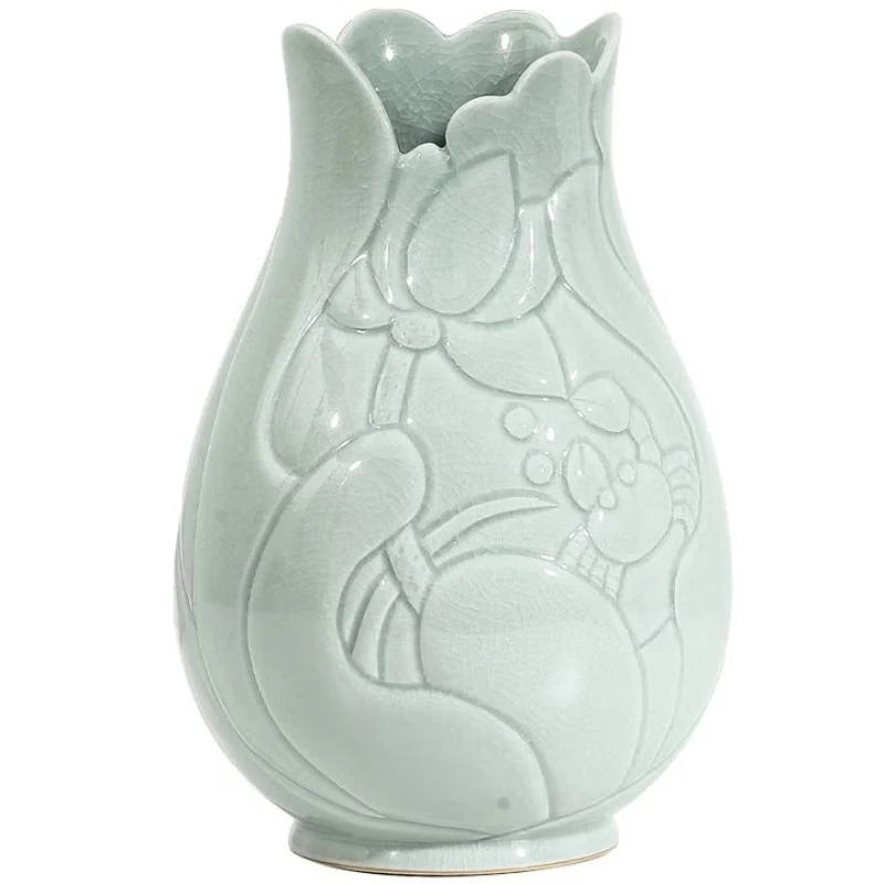 

Ru kiln harmony bottle, safety bottle, vase, ornament