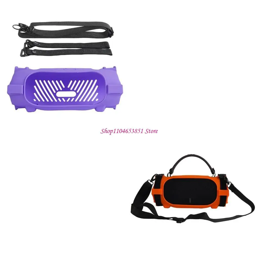 

Portable Speaker Silicone Case Wrap for Charge6 Shell Enhances Durability