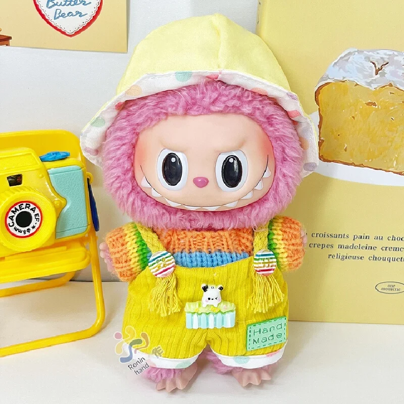 

Labubu 3.0 baby clothes. Laubub. Third generation baby clothes. First generation second generation. Sitting party rubber coveri