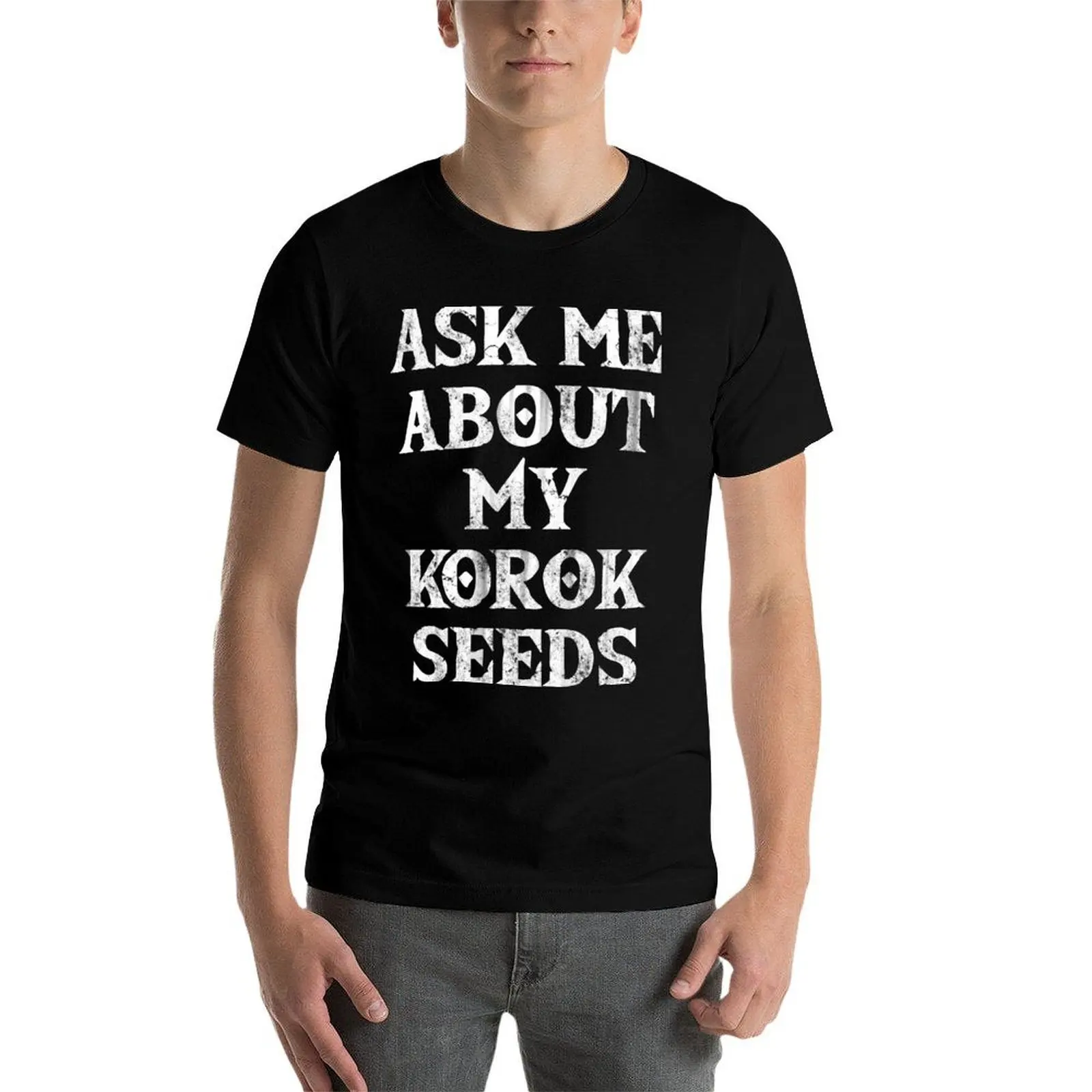 

Korok Seeds T-Shirt t shirts for man cotton funny cotton t shirts high quality T-Shirt