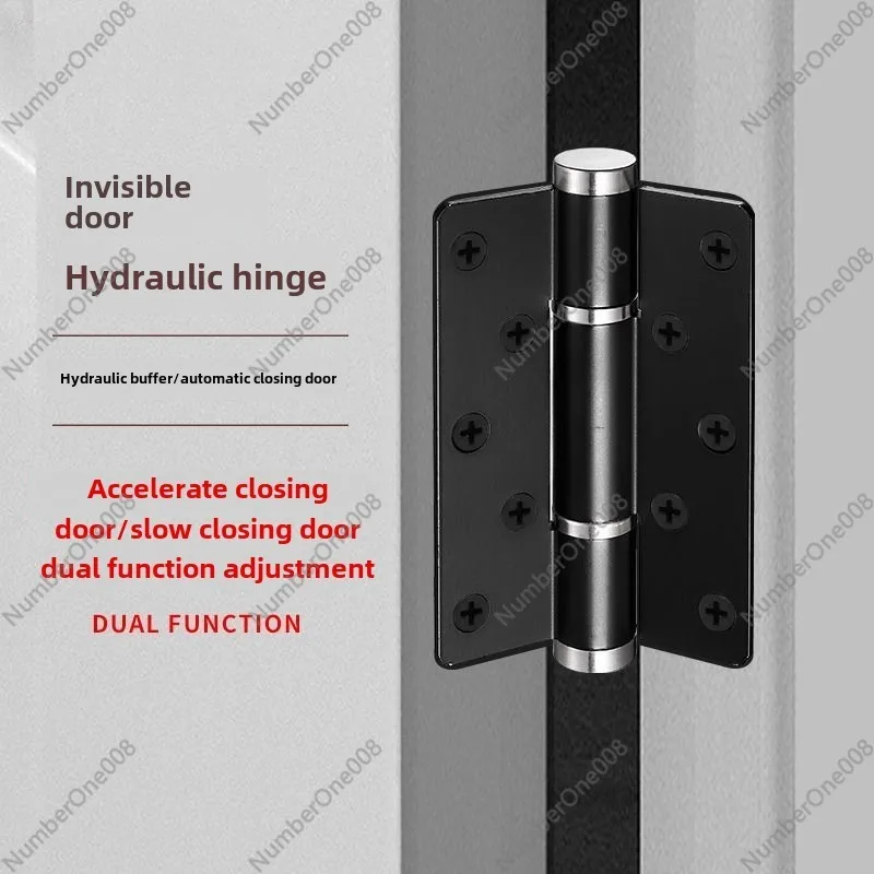 Special hinge door closer for Gute invisible door Hydraulic buffer spring Rebound hinge Automatic closing hinge