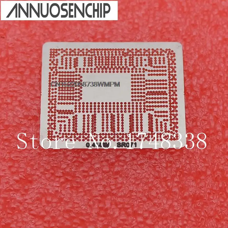 5PCS / LOT New and Original BGA stencil stencils direct heating  0.45MM E89391 SR071