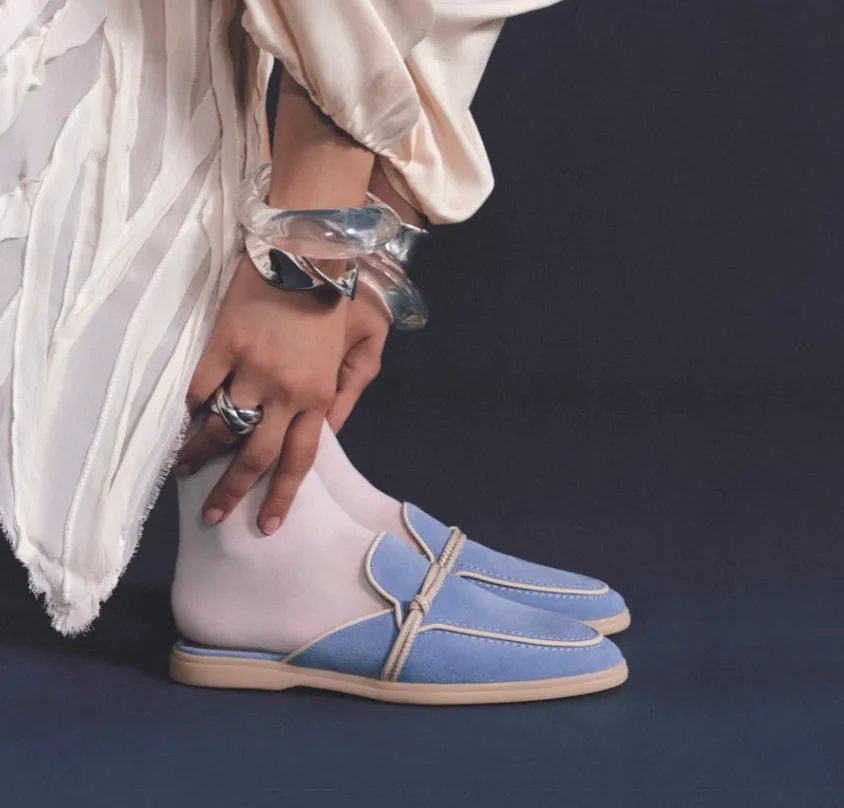 Designer Luxe Midden-Oosten Kwastje Suède Loafers voor Vrouwen 2025, Slip Op Slippers Platte Werk Wandelschoenen Hoge Kwaliteit