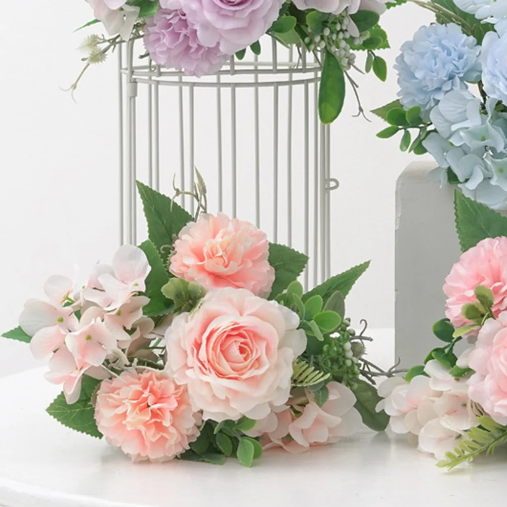 

Silk Simulation Lifelike Branches Flexible Decorative Faux Flower for Photo Prop and Home Decoration