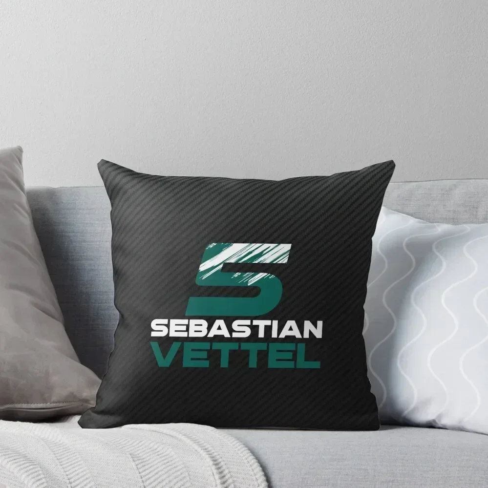 

Sebastian Vettel 5 2021 Throw Pillow Plaid Sofa Luxury Pillow Cover anime girl christmas decorations 2025 pillow