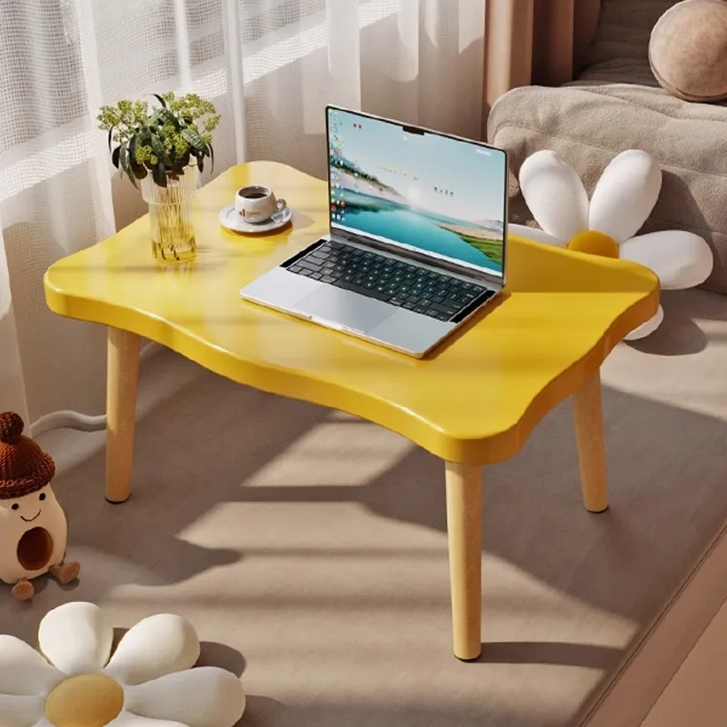 bay window small table solid wood small coffee table bedroom low table kang table tatami tea table small apartment sofahousehold