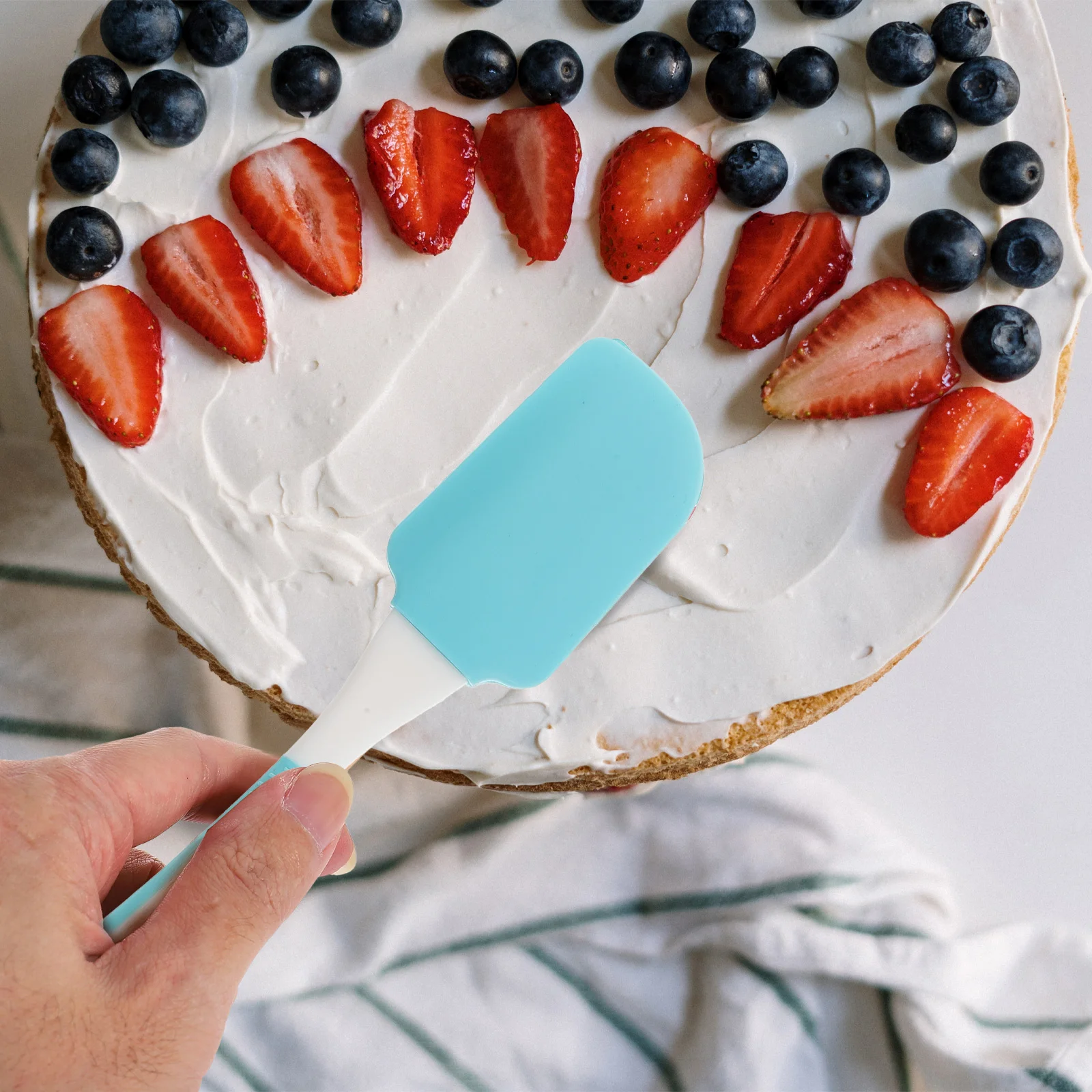 

1Set Baking Silicone Spatula Oil Brush Kit Flexible Heat Resistant Kitchen Scraper Cream Cake Cooking Tools Cake Spatula