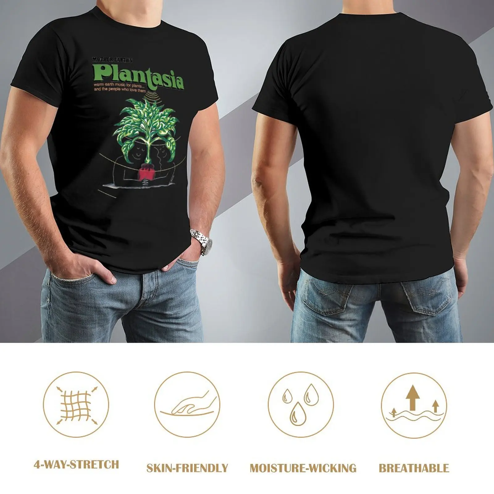 Mort Garson Plantasia , mort, garson, plantasia, album T-Shirt Blouse oversize t-shirts man mens shirts graphic tee