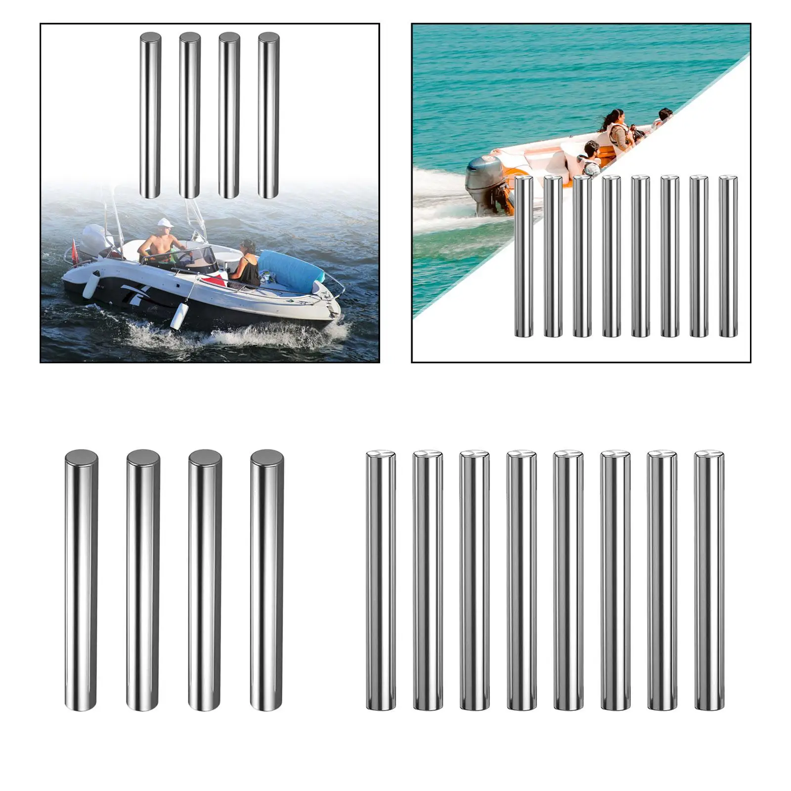 Motor Prop Pins 2092600 Motor Shear Pins,Replacement Easy to Install MKP-2, MKP-3, MKP-6, MKP-7, MKP-25,MKP-37 Compatible