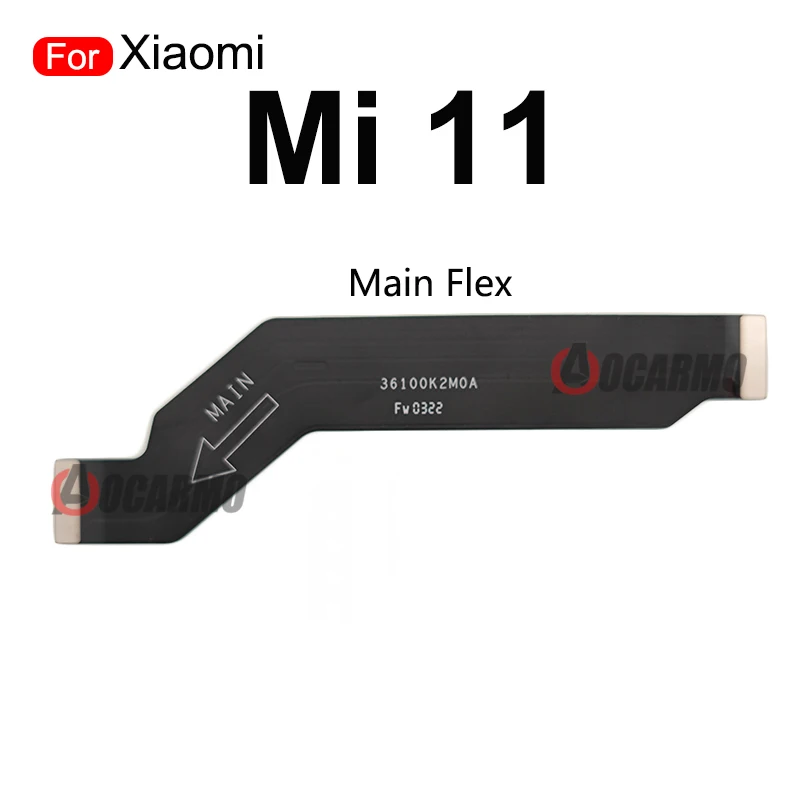 Motherboard Main Board LCD Connector Flex Cable For Xiaomi 11Lite