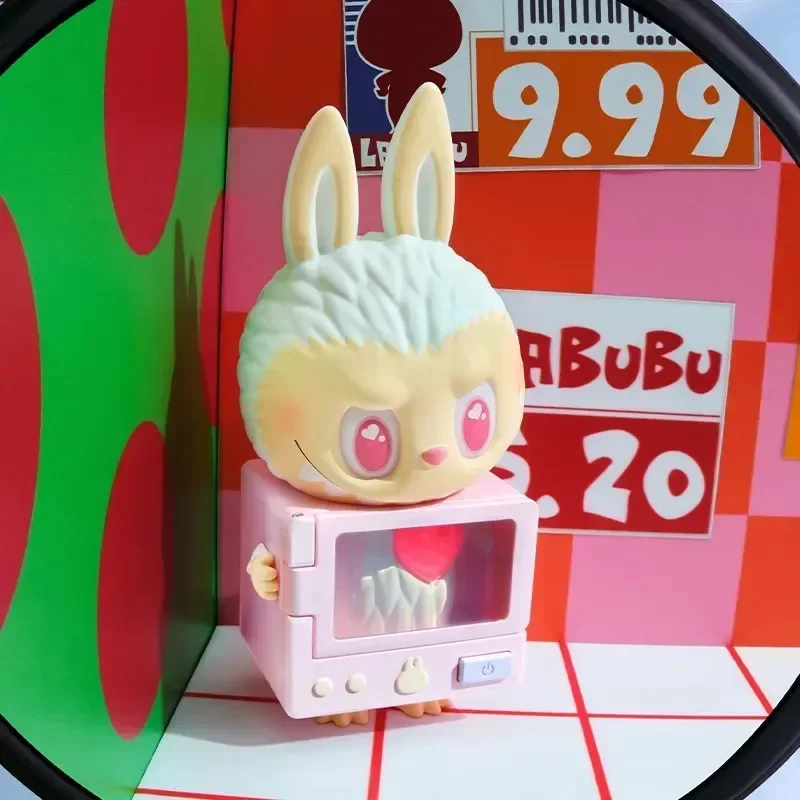 팝마트 더 몬스터즈 와키 마트 시리즈 블라인드 박스 게스 백 데스크탑 장식 귀여운 모델 선물 소녀 블라인드 백 장난감 애니메이션 피규어