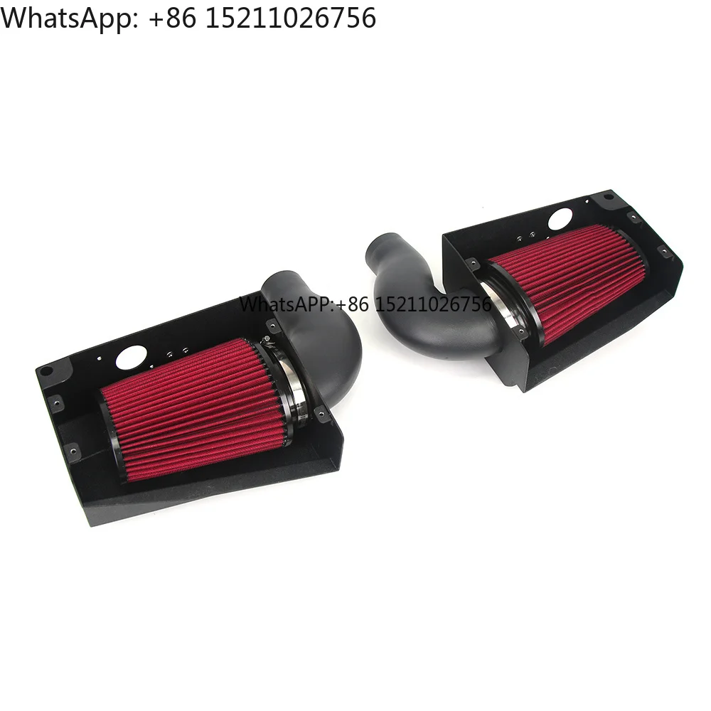 Free Laser Engraving Cold Air Intake Kit with New Air Filter for Mercedes-Benz AMG E63/E63S GT63/63S GLE63S M177 4.0T V8