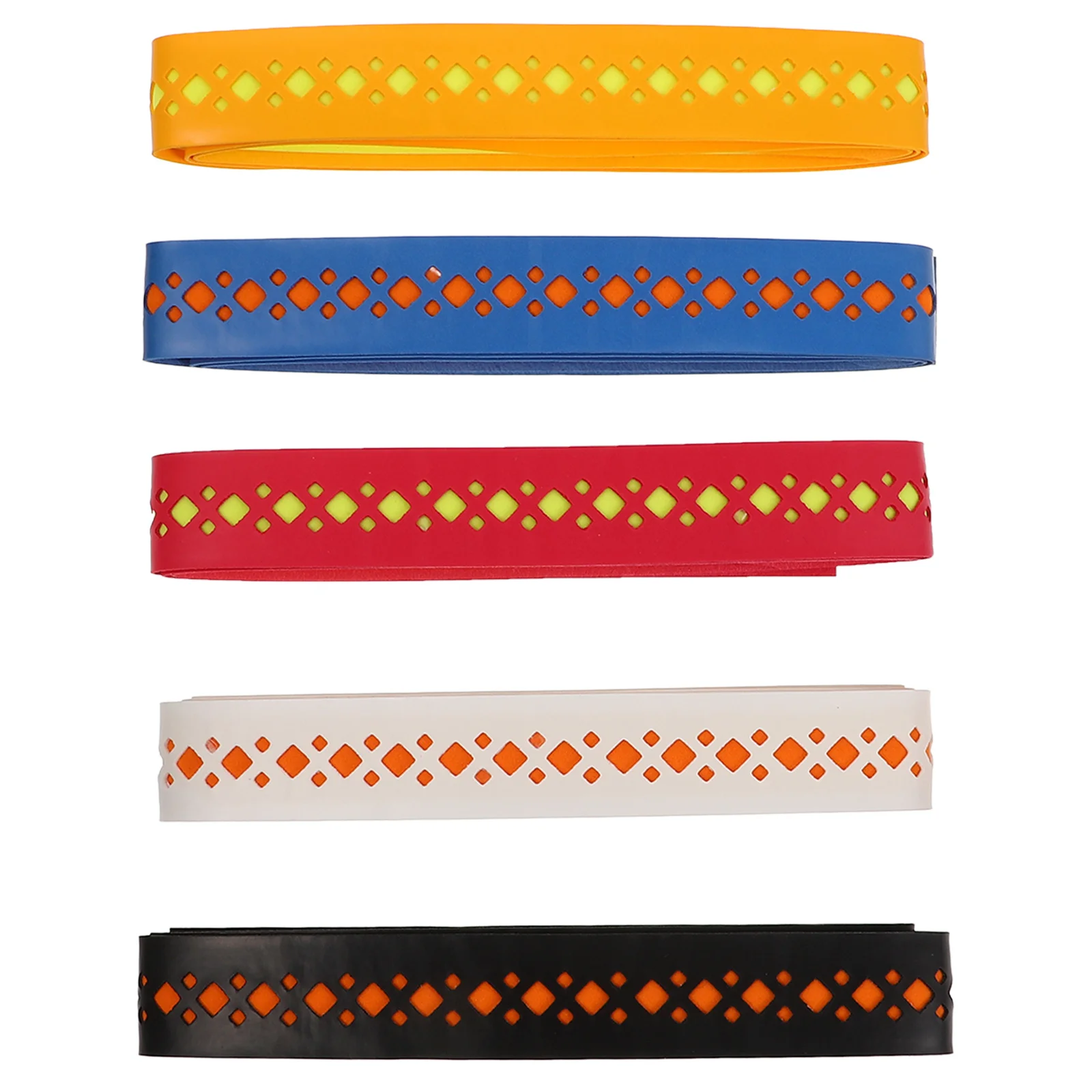 5 قطعة مضرب بدمنتون شريط لحام تنفس مرونة امتصاص العرق المضادة للانزلاق التفاف لمضارب التنس المجاذيف كرة المخلل الصيد #3