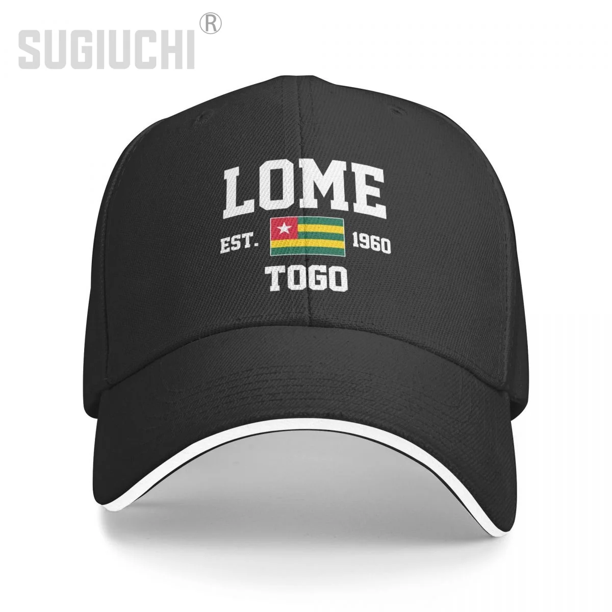 

Baseball Cap Togo EST.1960 Lome Capital Men Women Unisex Hip Hop Sandwich Caps Snapback Golf Hat Fishing