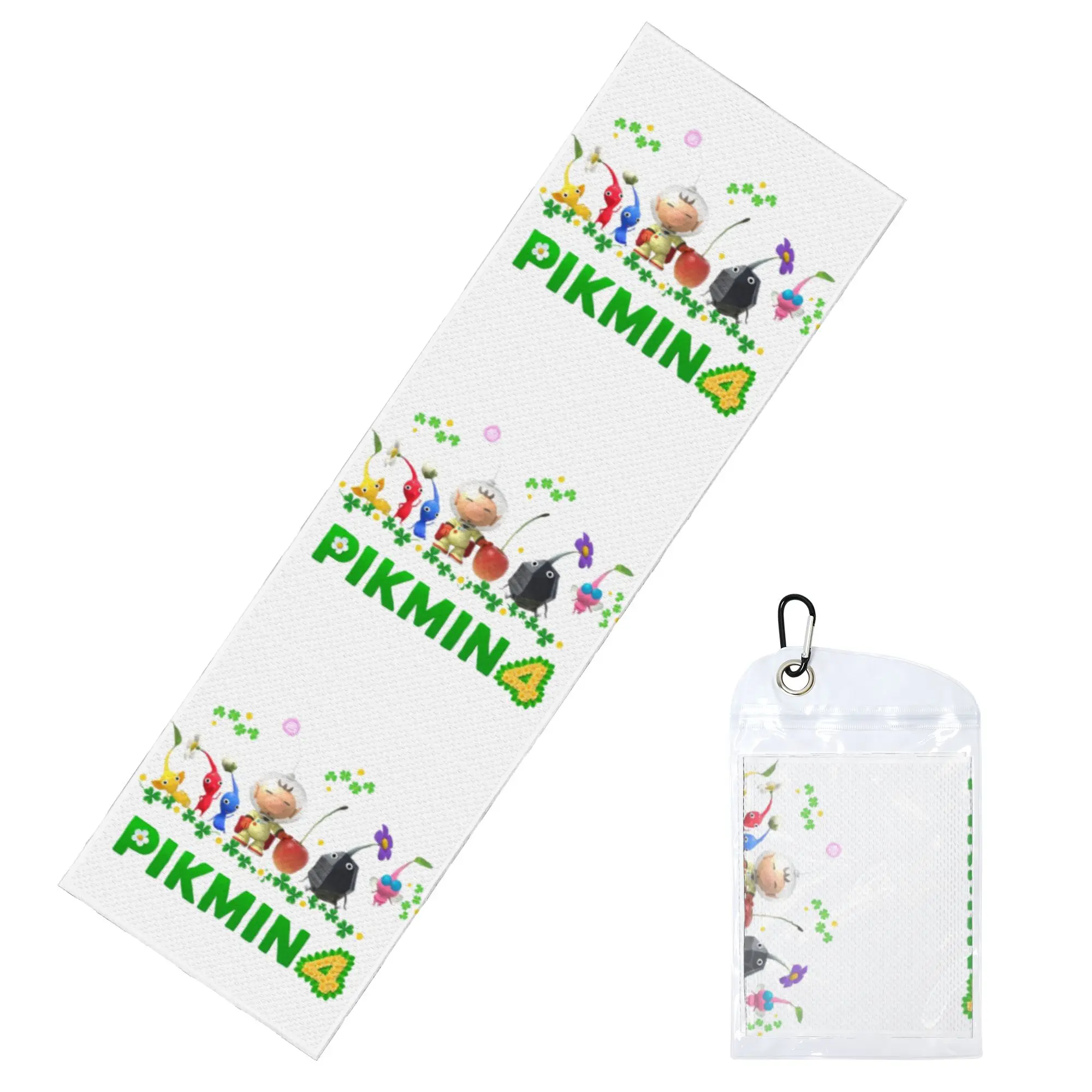 Strategy Video Games Pikmin Cold Exercise Towel  Cartoon Animation Super Soft Breathable Instant Cooling Towel Yoga Towels