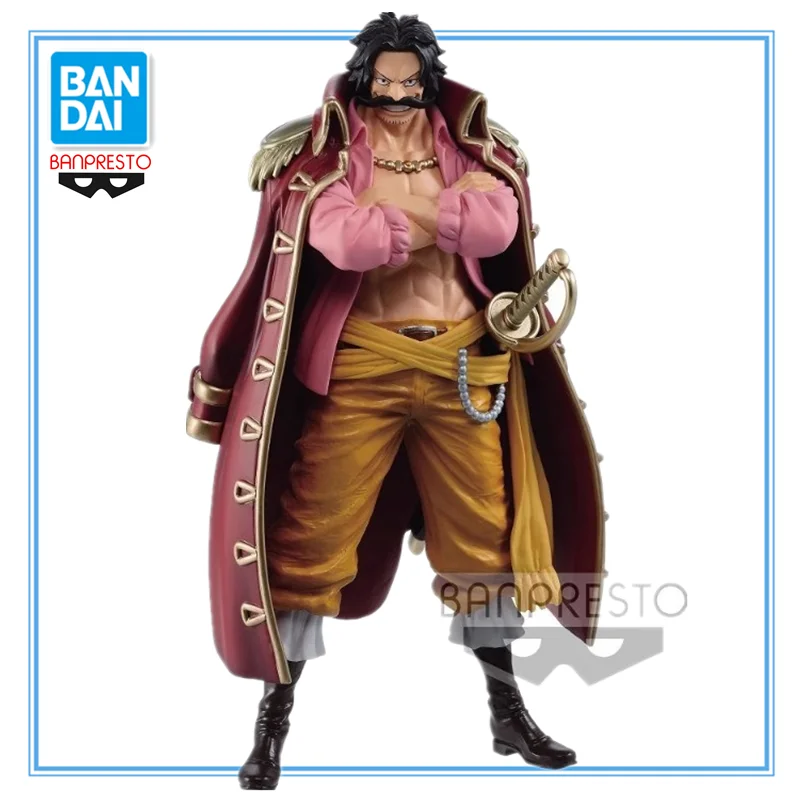 

Bandai оригинальный Аниме One Piece DXF Grand Line вайский гол · D · Роджер экшн-Фигурки Коллекционная модель игрушка с орнаментом