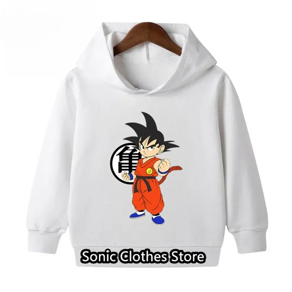 Goku Veget 3D Printing Pullover Fashion Dragon Ball Z Hoodie untuk anak-anak laki-laki dan perempuan Sweatshirt longgar lengan panjang musim semi musim gugur