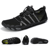Men Casual Shoes Breathable Mesh Outdoor Beach Sandals Lace Up Wading Sports Mountaineering Running Shoes Zapatos Para Hombre