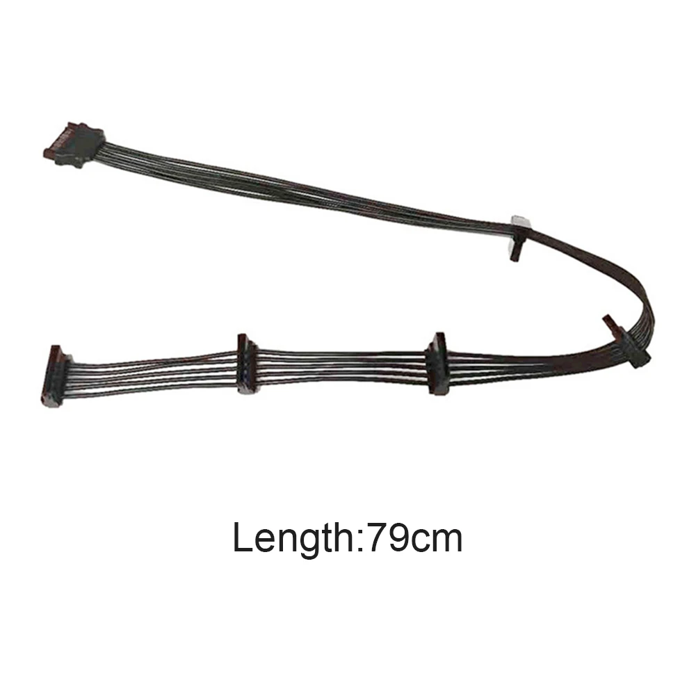 SATA 15Pin SATA 1ถึง5 15Pin F ฮาร์ดดิสก์ไดรฟ์สายไฟแยกสายไฟสำหรับ DIY PC Sever Power อะแดปเตอร์แขนยาว Cabl