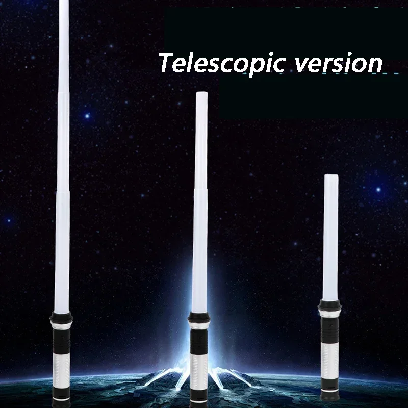 Kinderen Speelgoed Gift RGB Lightsaber Kinderen Laser Zwaard RGB 7 Kleuren Veranderen Force FX FOC Blaster Speelgoed Jedi Laser Zwaard Licht Sabre