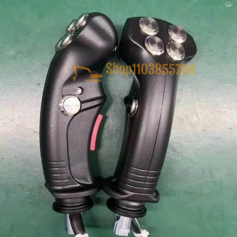 

Excavation Clip Grab Logging Ironstone Agricultural Harvester Modified Electronic Control 6 Button Joystick Handle Accessories