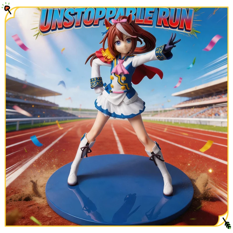 

Umamusume Pretty Derby Tokai Teio 21cm PVC Anime Figure Collectible Model Desktop Ornament for Anime Game Collectors