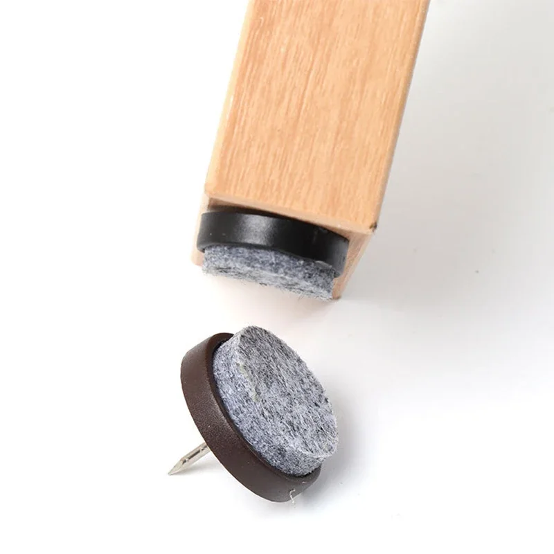 Home floor protection tables, chairs, sofas, foot mats, silent pads, 20 pieces of furniture foot mats,14-28MM circular felt pads