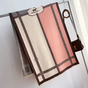 Dicker weiblicher Cashmore -Schal, heißer Schal, Pashmina -Schal, langer weiblicher Tessel, neue Luxus -Wraps, Winter, 2022, 2024 12 Hauptverkäufe Cachecol Winter European - №8