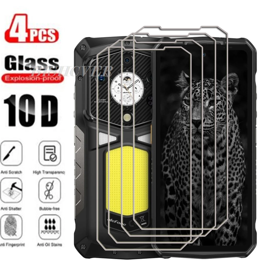 

4 шт. для Ulefone Armor 29 Ultra 6,67 "Armor29Ultra Pro 29Ultra 29 Pro закаленное стекло защитная пленка для экрана