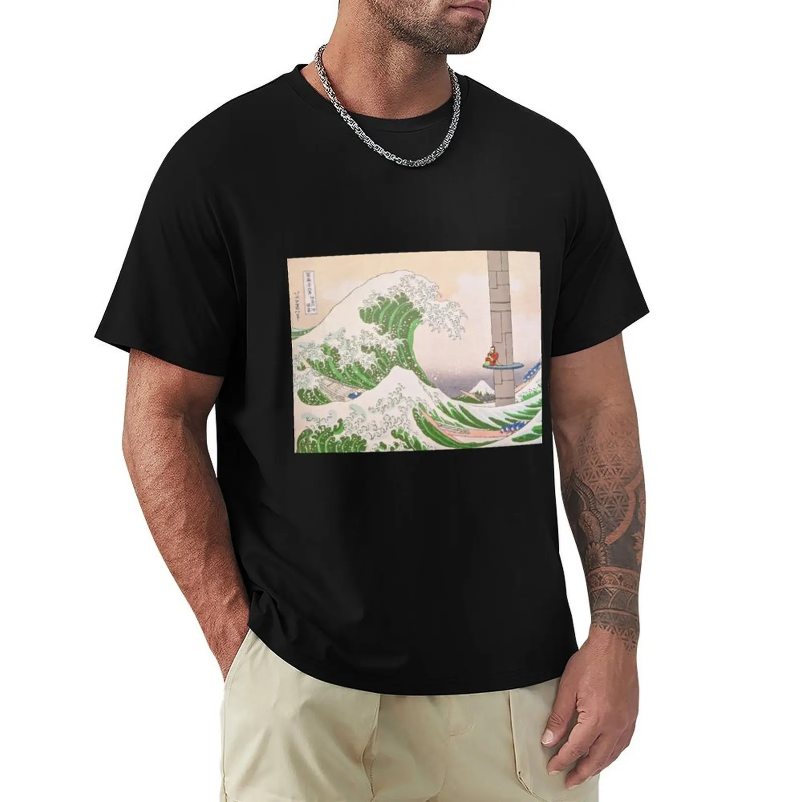 wave radioactive the goggles do nothing T-Shirt Large Size Soft Cotton T-Shirt